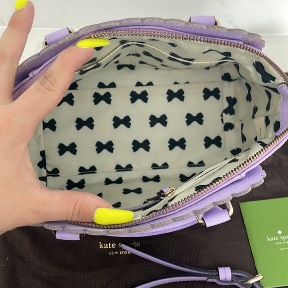 Kate Spade LAVENDER handbag - Picture 9 of 15